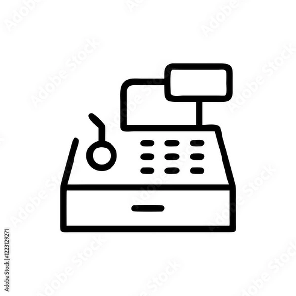 Obraz Cash Register Icon