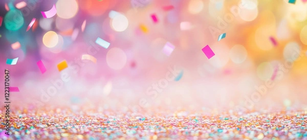 Fototapeta Hintergrund für Geburtstag Fasching oder Karneval