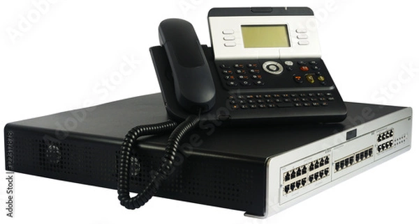 Obraz Phone switch and telephone