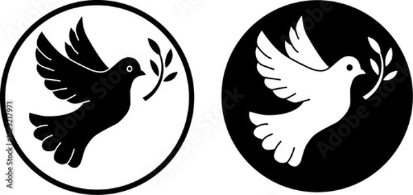 Obraz peace dove icon