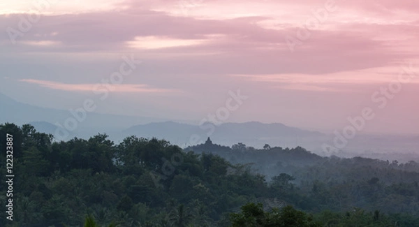Fototapeta Borobudur sunrise