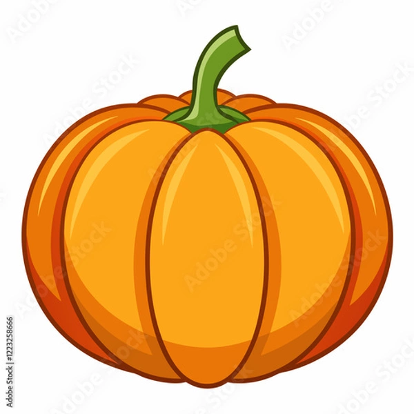 Obraz pumpkin isolated on white