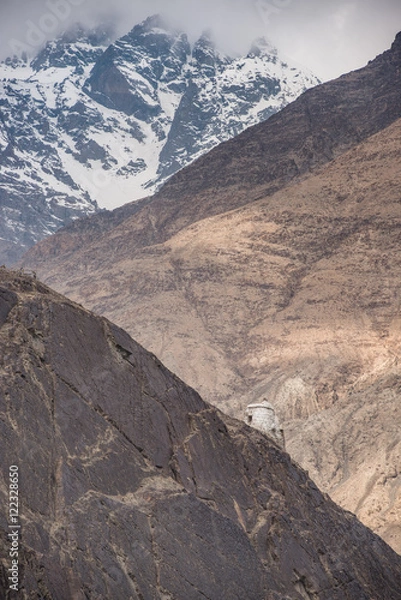 Obraz Stupa on the hill