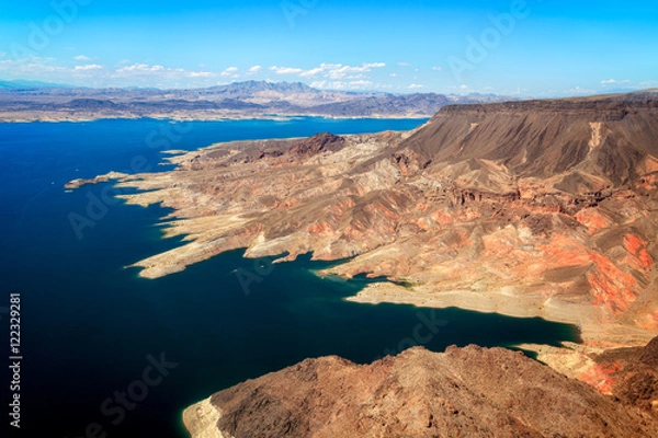 Obraz Aerial view of Lake Mead