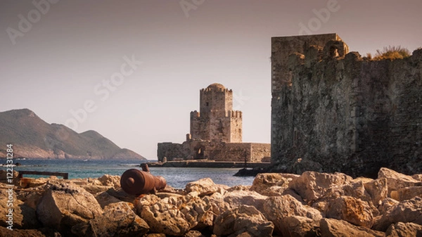 Fototapeta View of Methoni Castle