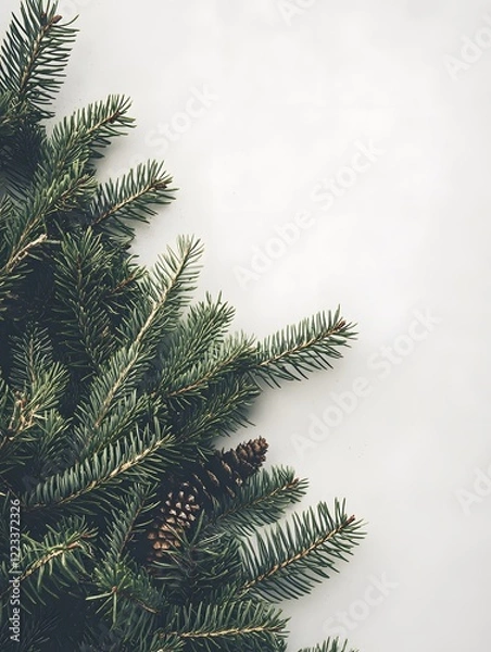 Obraz fir tree branch