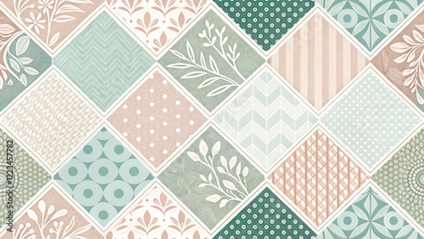 Fototapeta tile wallpaper with ornament - seamless pattern for your design