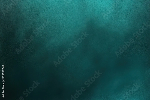 Fototapeta Black dark teal jade emerald sea aventurine green abstract background. Silk satin fabric. Glitter shimmer. Color gradient. Line stripe wave shadow. Drapery curtain. Luxury elegant subtle. Blank design