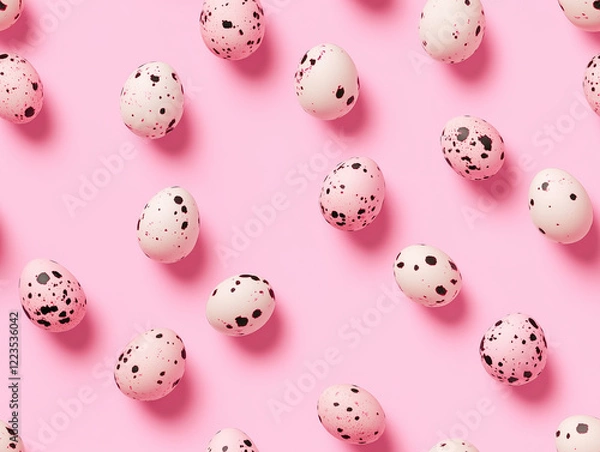 Obraz Eggs Seamless Pattern