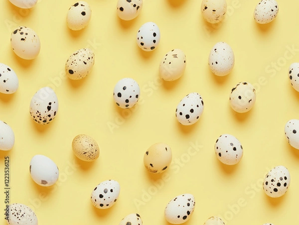 Obraz Eggs Seamless Pattern