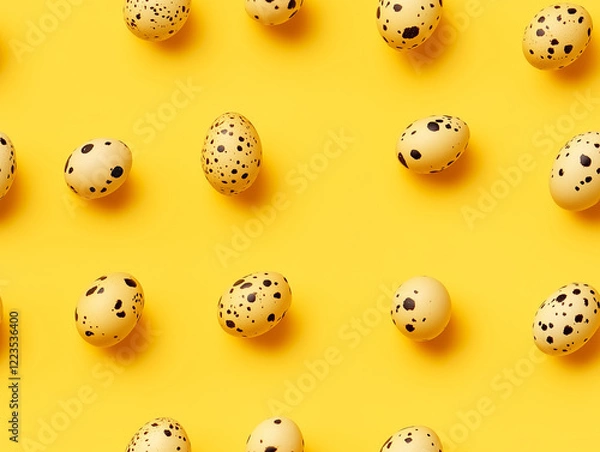 Obraz Eggs Seamless Pattern