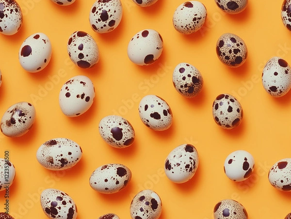Obraz Eggs Seamless Pattern