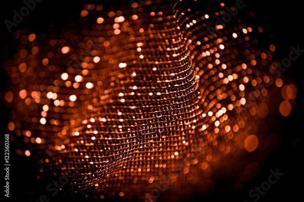 Fototapeta Draped Lurex Fabric