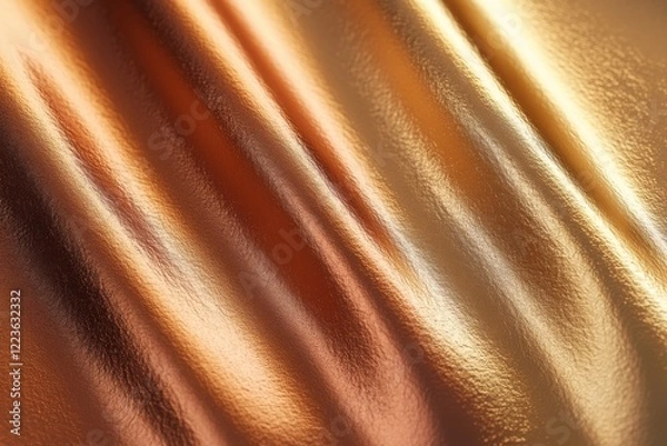 Fototapeta Elegant birthday background with luxurious metallic gradient textures