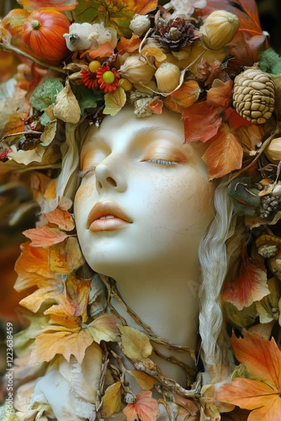 Obraz autumn goddess