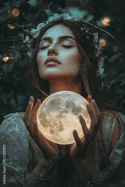Obraz moon goddess