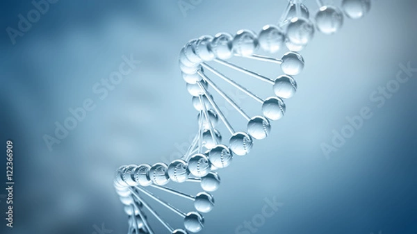 Obraz DNA Background - 3D illustration