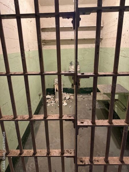 Obraz Old Prison Cell