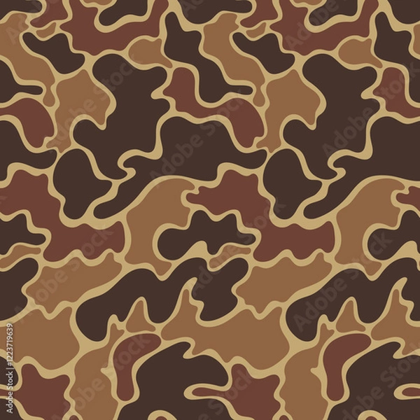 Obraz vector duck hunter camouflage