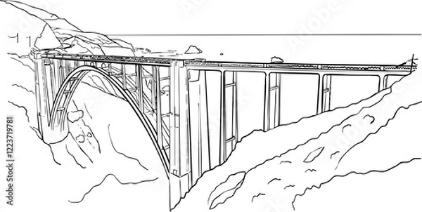 Obraz Monterrey Bridge