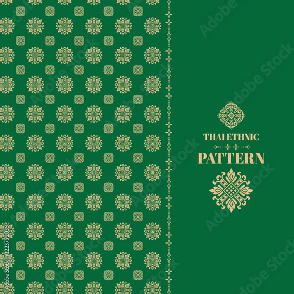 Obraz Thai Ethnic Pattern