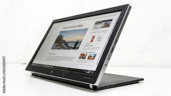 Fototapeta Modern All-in-One Computer Display