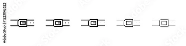 Obraz Belt icon Vector logo sign