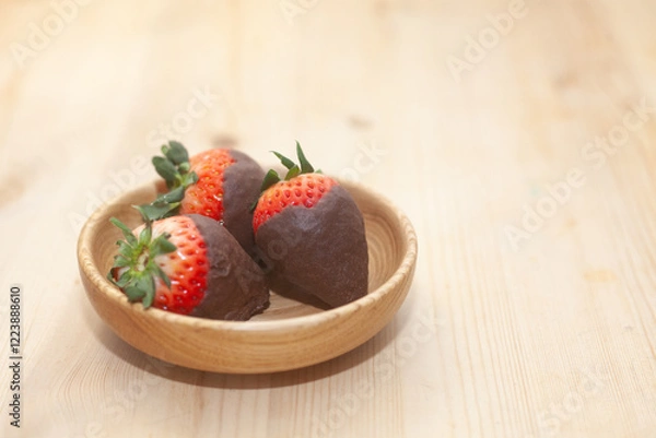 Obraz Chocolate covered strawberries