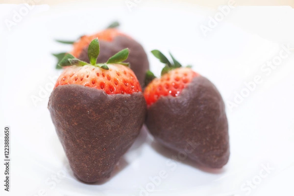 Obraz Chocolate covered strawberries