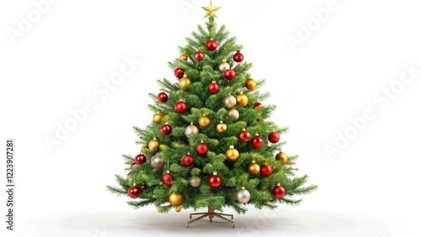 Obraz Decorated Christmas Tree