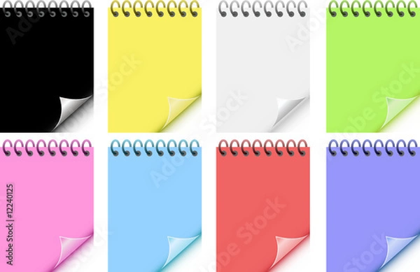 Fototapeta バインダー付きメモ