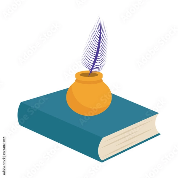 Obraz Incense and holy book