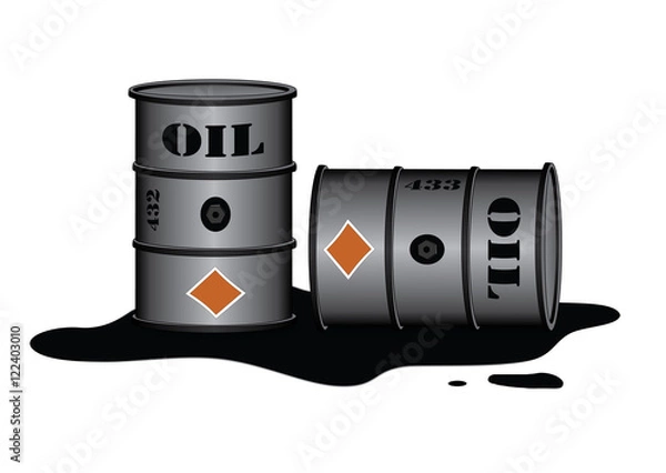 Fototapeta Oil barels