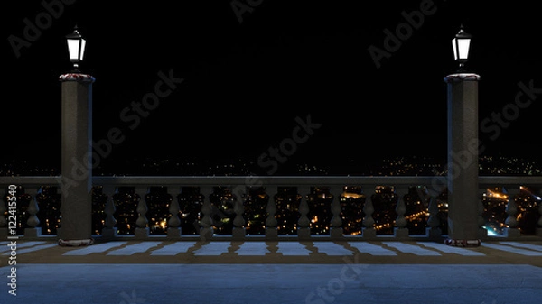 Obraz balcony fantasy