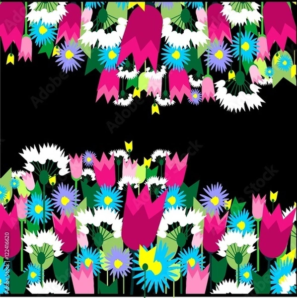 Obraz floral background