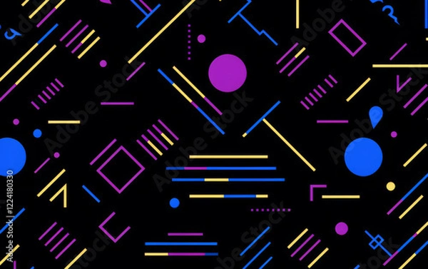 Fototapeta seamless abstract pattern