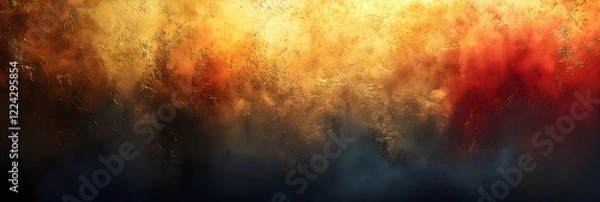 Obraz A gradient transitioning from muted gold to warm amber.