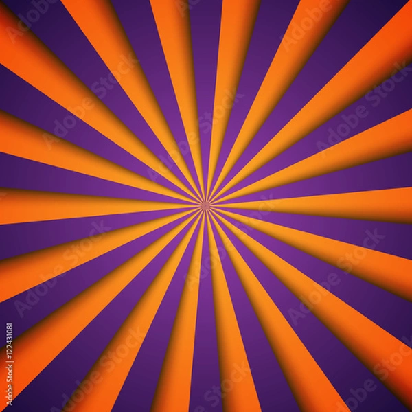 Fototapeta Vector modern abstract beams background.