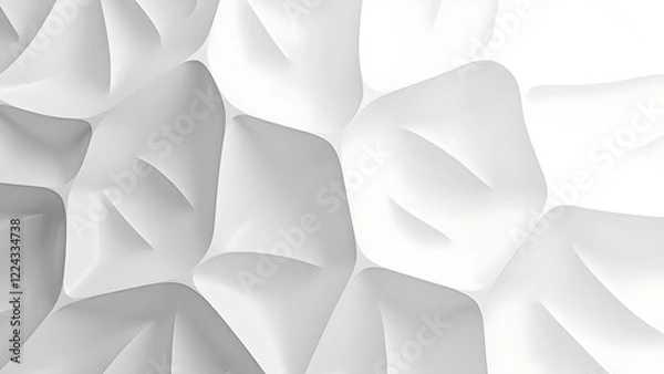 Obraz white satin fabric