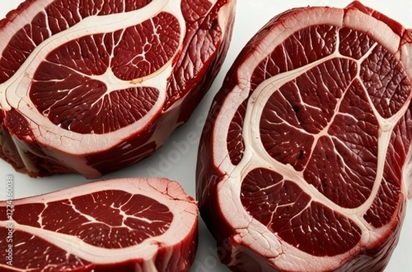 Fototapeta slices of grapefruit