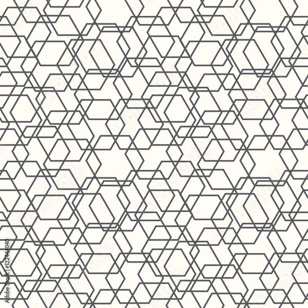 Obraz Seamless line pattern