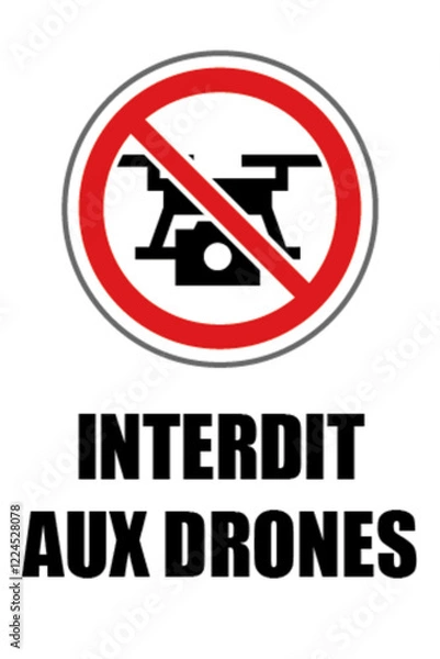 Obraz Interdit aux drones