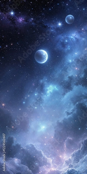 Fototapeta Concept photo of clouds with space for text