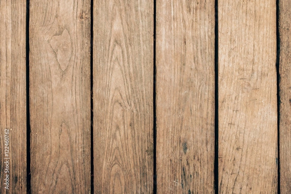 Fototapeta wooden wall or wooden floor and pattern texture background with