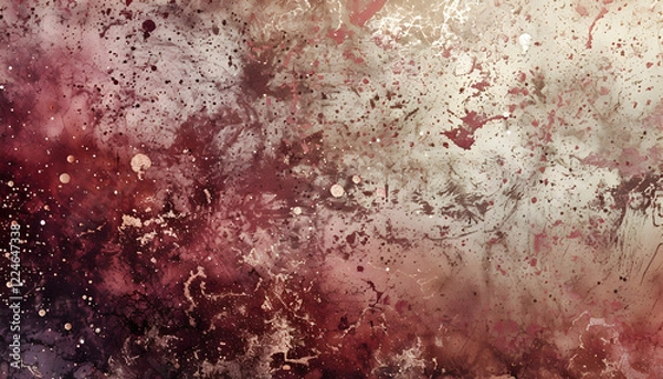 Obraz Abstract Red Gold Background Illustration