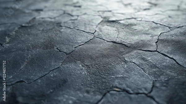Fototapeta Hyper-Realistic Concrete Texture with Cracks, Stains, and Industrial Imperfections