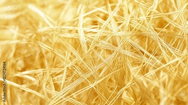 Fototapeta Kevlar abstract golden background. Generative AI