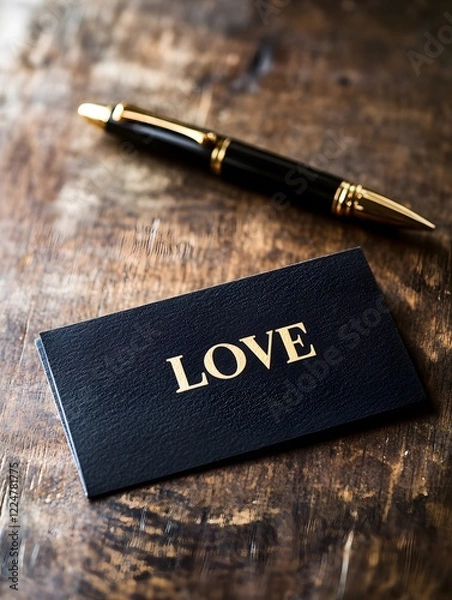Obraz fountain pen on document