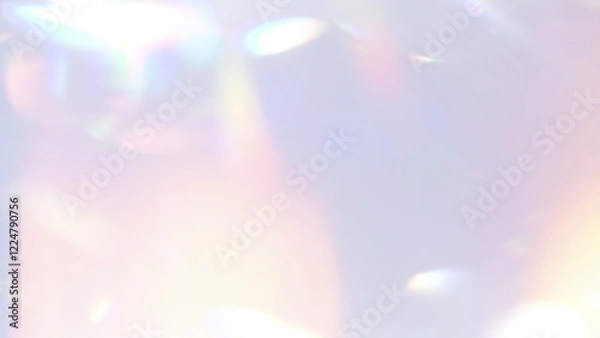 Obraz 光沢のあるオーロラのホログラム背景