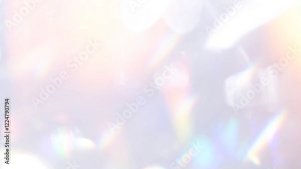 Fototapeta 光沢のあるオーロラのホログラム背景